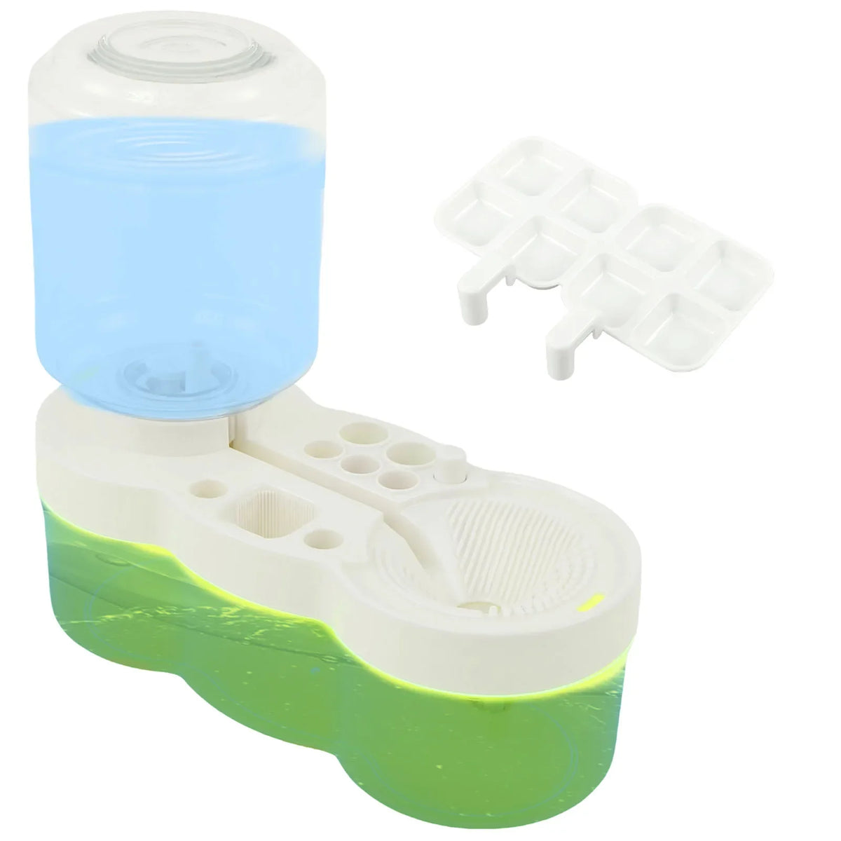 Lavapinceles con Cisterna – Agua Limpia Siempre para Acuarela y Pintura
